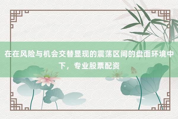 在在风险与机会交替显现的震荡区间的盘面环境中下，专业股票配资