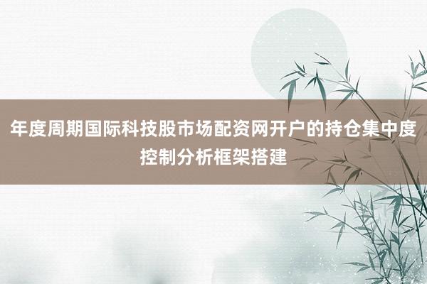 年度周期国际科技股市场配资网开户的持仓集中度控制分析框架搭建
